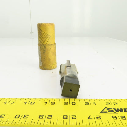 Morse 1"-11-1/2 NPT INT THD Straight 5 Flute Pipe Tap 3-3/4" OAL 7/8" Shank USA