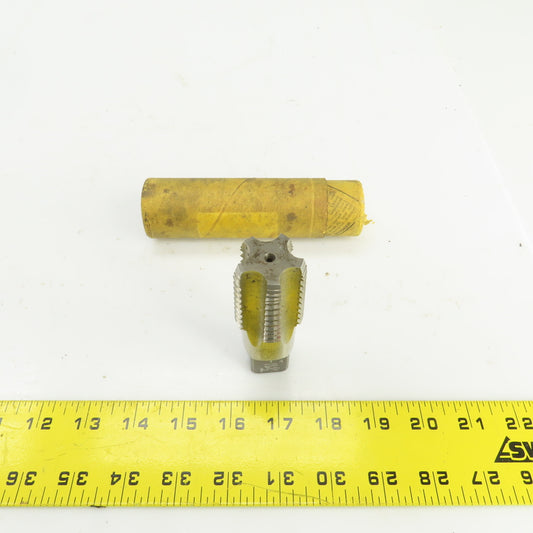H2895 1"-11-1/2 NPTF HS G Straight 5 Flute Pipe Tap 3-3/4" OAL 7/8" Shank USA
