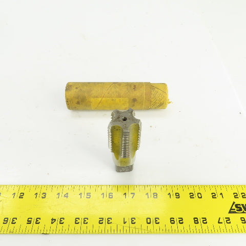 H2895 1"-11-1/2 NPTF HS G Straight 5 Flute Pipe Tap 3-3/4" OAL 7/8" Shank USA