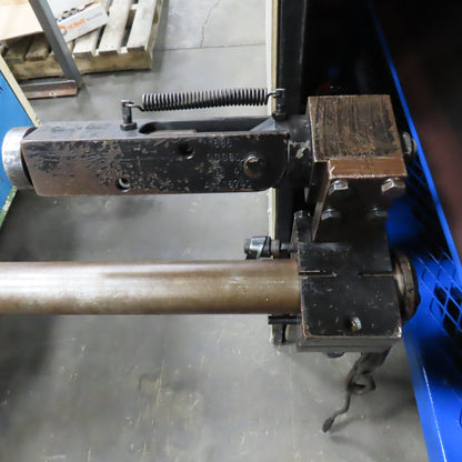 Mubea HIW750 82 Ton Dual Station Iron Worker 10Hp 480V Roller Table & Tooling