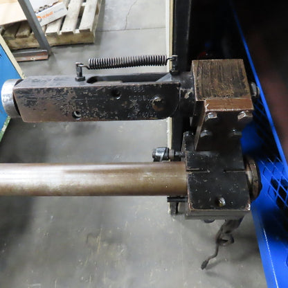 Mubea HIW750 82 Ton Dual Station Iron Worker 10Hp 480V Roller Table & Tooling