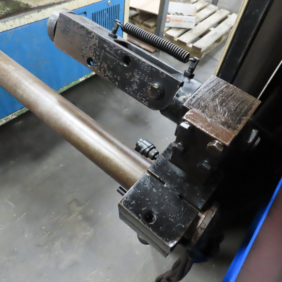 Mubea HIW750 82 Ton Dual Station Iron Worker 10Hp 480V Roller Table & Tooling