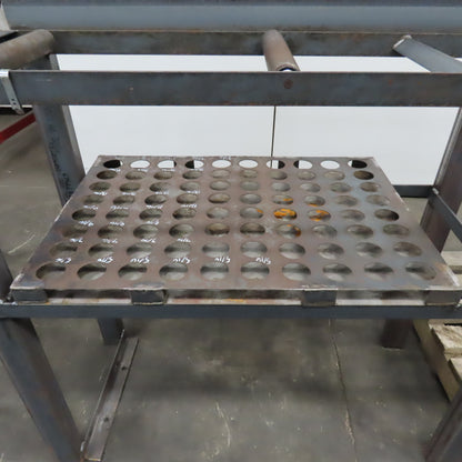 Mubea HIW750 82 Ton Dual Station Iron Worker 10Hp 480V Roller Table & Tooling