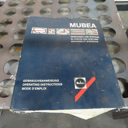 Mubea HIW750 82 Ton Dual Station Iron Worker 10Hp 480V Roller Table & Tooling