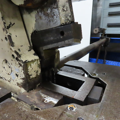 Mubea HIW750 82 Ton Dual Station Iron Worker 10Hp 480V Roller Table & Tooling