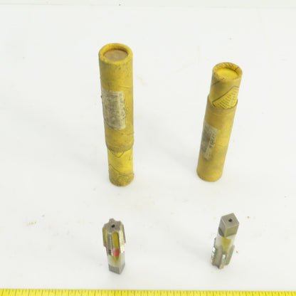 Morse 1/2"-14 NPT HSS Straight 5 Flute Pipe Tap 3-1/8" OAL 9/16" Shank Lot/2 USA