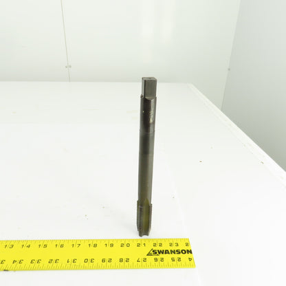 NATC 1"-8 NC HS GH-4 Straight 4 Flute Plug Tap 10" OAL 5/8" Shank USA