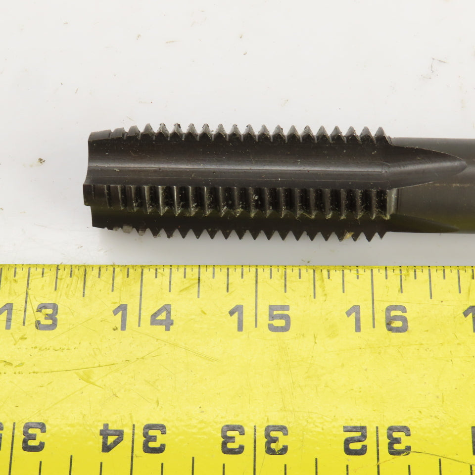 NATC 1"-8 NC HS GH-4 Straight 4 Flute Plug Tap 10" OAL 5/8" Shank USA