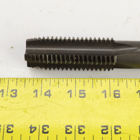 NATC 1"-8 NC HS GH-4 Straight 4 Flute Plug Tap 10" OAL 5/8" Shank USA