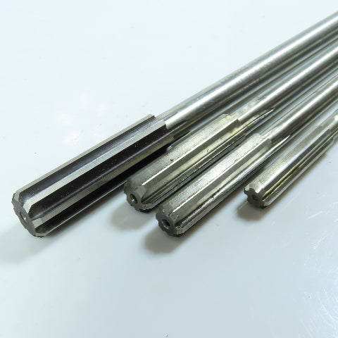 Yankee 11/32", 13/32", 15/32" 19/32" Chucking Reamer Lot of 4