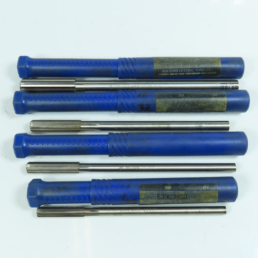 Yankee 11/32", 13/32", 15/32" 19/32" Chucking Reamer Lot of 4