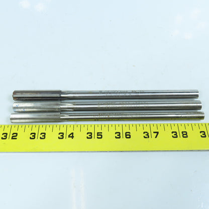 Yankee 25/64", 27/64", 29/64" Chucking Reamer 6 Flute Lot of 3