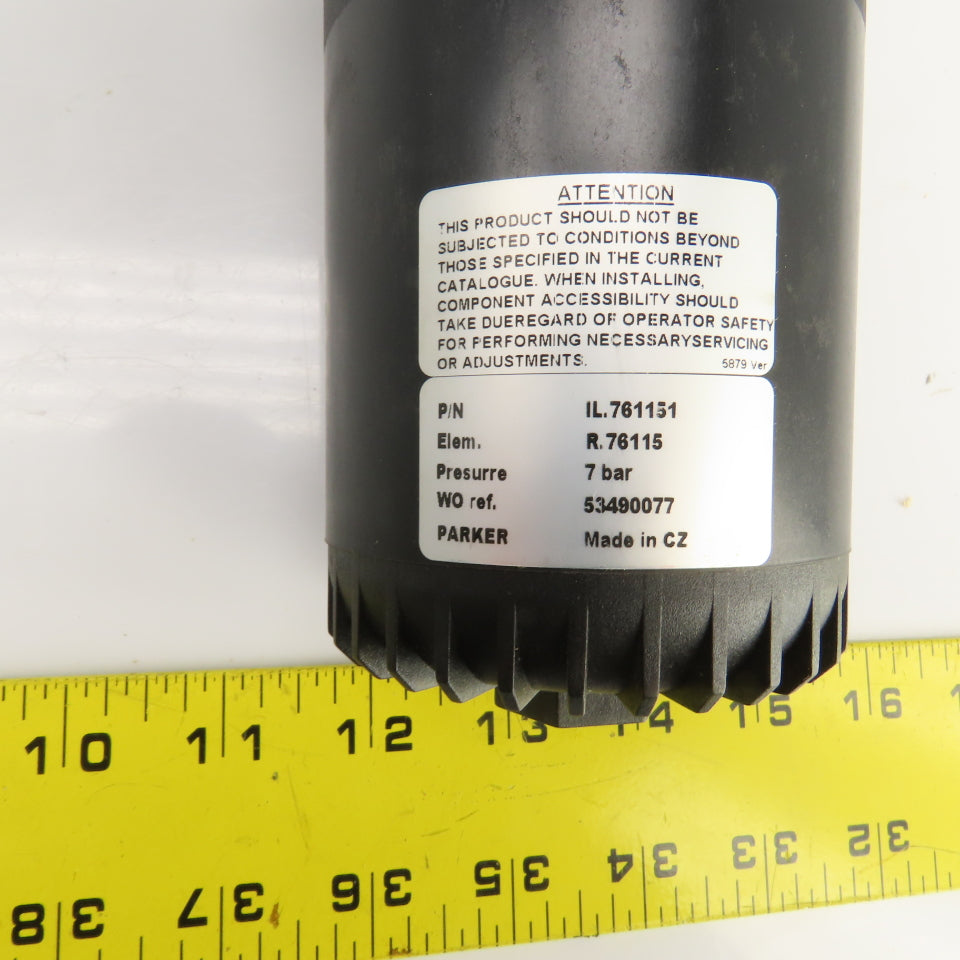 Parker IL.761151 Inline Hydraulic Filter & Housing 7 Bar W/Element R.76115