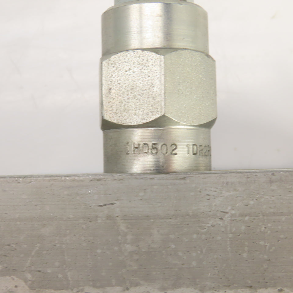 Vickers 1PAAG95P10G20S IH10532 Hydraulic Valve Block W/1DR2P20S Cartridge Valve