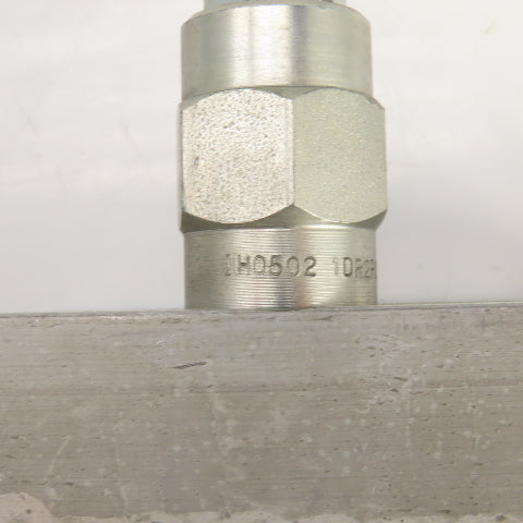 Vickers 1PAAG95P10G20S IH10532 Hydraulic Valve Block W/1DR2P20S Cartridge Valve