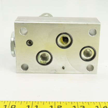 Vickers 1PAAG95P10G20S IH10532 Hydraulic Valve Block W/1DR2P20S Cartridge Valve