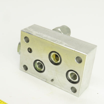 Vickers 1PAAG95P10G20S IH10532 Hydraulic Valve Block W/1DR2P20S Cartridge Valve