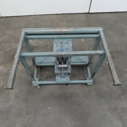 1/4 Ton Manual Crank 4 Post Lift Table Fixture 10" Stroke 33" Tall 23" Minimum