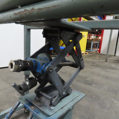 1/4 Ton Manual Crank 4 Post Lift Table Fixture 10" Stroke 33" Tall 23" Minimum