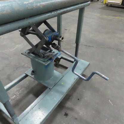 1/4 Ton Manual Crank 4 Post Lift Table Fixture 10" Stroke 33" Tall 23" Minimum