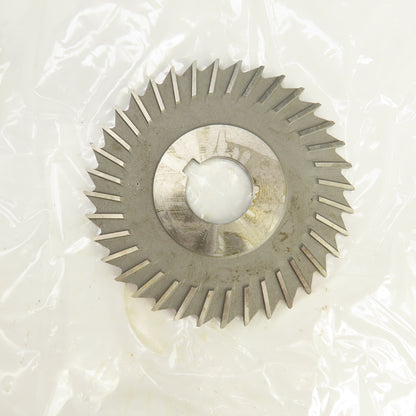 TMX 5-748-314 36 Tooth HSS Metal Slitting Saw Plain Tooth 4"OD x 5/32" 1" Arbor