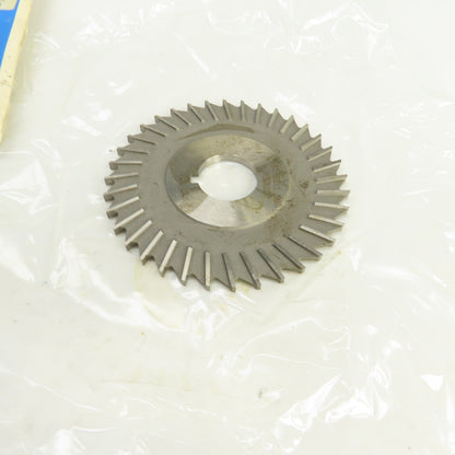 TMX 5-748-314 36 Tooth HSS Metal Slitting Saw Plain Tooth 4"OD x 5/32" 1" Arbor