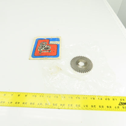 TMX 5-748-314 36 Tooth HSS Metal Slitting Saw Plain Tooth 4"OD x 5/32" 1" Arbor