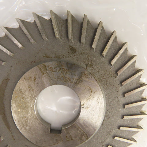 TMX 5-748-314 36 Tooth HSS Metal Slitting Saw Plain Tooth 4"OD x 5/32" 1" Arbor