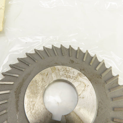 TMX 5-748-314 36 Tooth HSS Metal Slitting Saw Plain Tooth 4"OD x 5/32" 1" Arbor