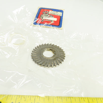 TMX 5-748-264 32 Tooth HSS Metal Slitting Saw Plain Tooth 3"OD x 1/8" 1" Arbor