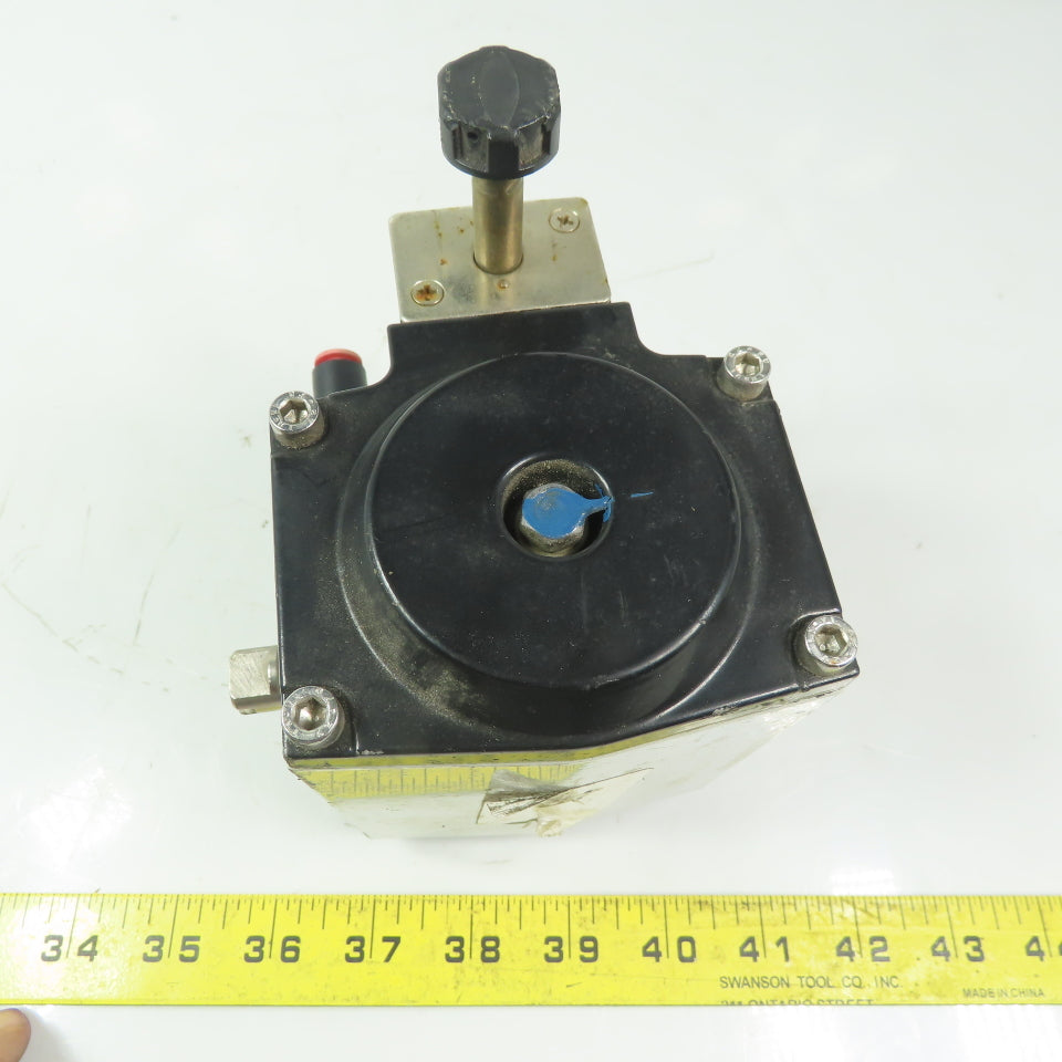 Pneumatic Actuator 90° Rotation 1/4" FNPTW/Direct Mount Solenoid Valve