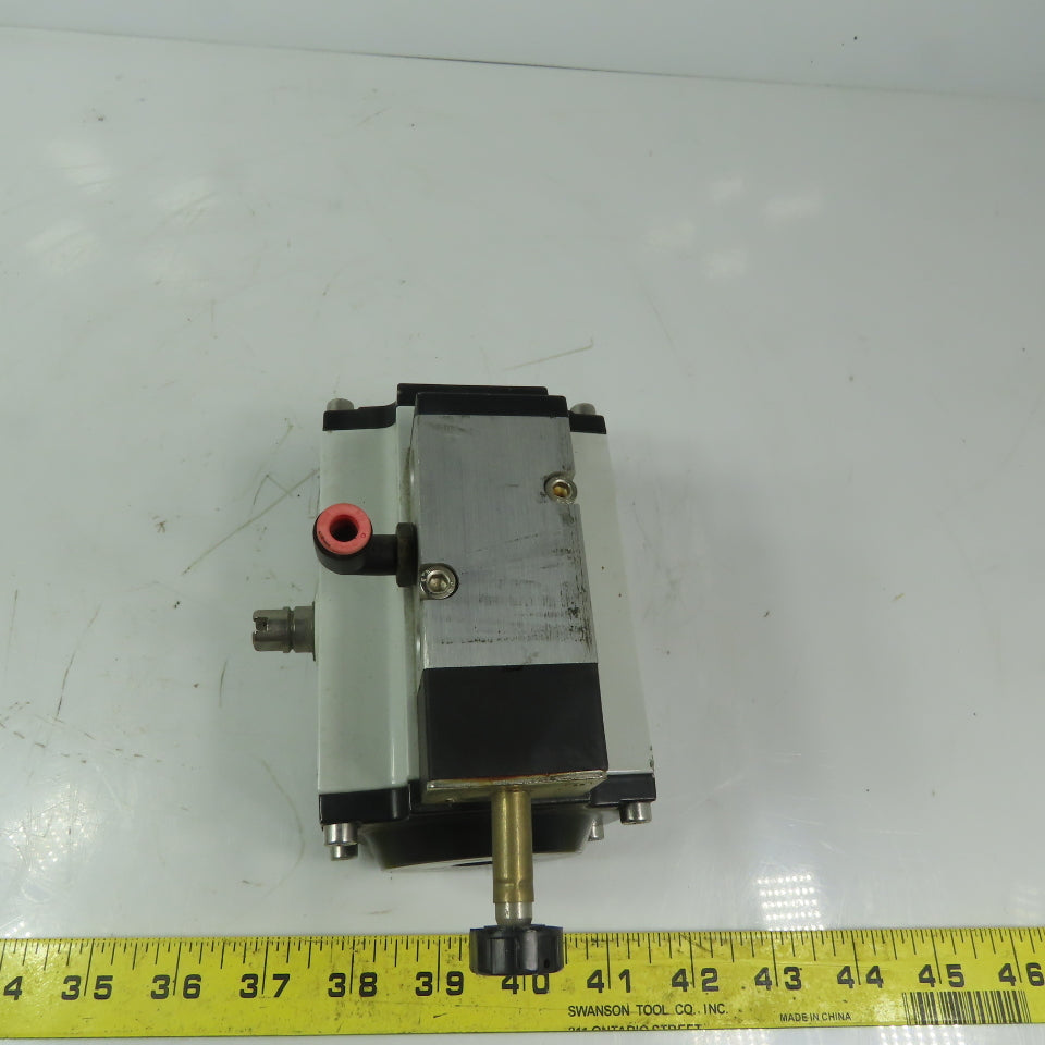 Pneumatic Actuator 90° Rotation 1/4" FNPTW/Direct Mount Solenoid Valve