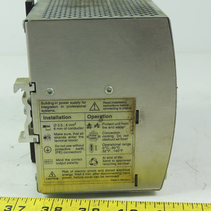 Sola 20-24-100 Power Supply 115/230V Input 24VDC 10A Output