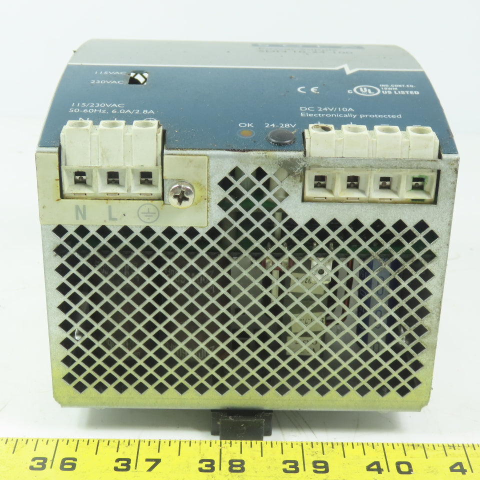 Sola 20-24-100 Power Supply 115/230V Input 24VDC 10A Output