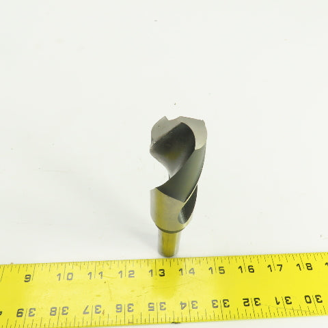1-1/4" HSS High Speed Steel 2-Flute Drill Bit 135° 3/4" Shank 6-1/4" OAL