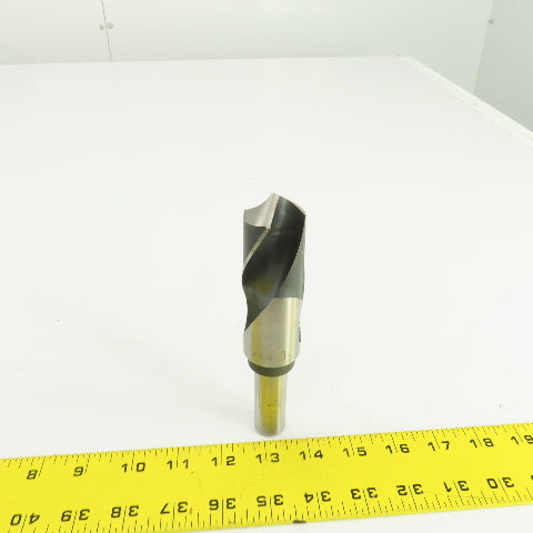 1-1/4" HSS High Speed Steel 2-Flute Drill Bit 135° 3/4" Shank 6-1/4" OAL