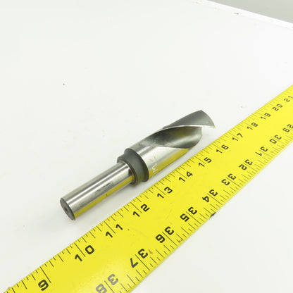 1-1/4" HSS High Speed Steel 2-Flute Drill Bit 135° 3/4" Shank 6-1/4" OAL