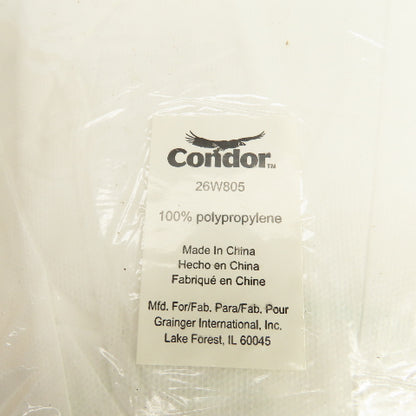 Condor 26W805 18" Protective Disposable Sleeve 100% Polypropylene Lot Of 300