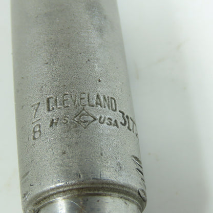 Cleveland 7/8" Chucking Reamer Spiral 8 Flute Morse Taper #2 Shank