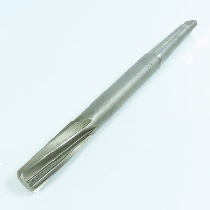 Cleveland 7/8" Chucking Reamer Spiral 8 Flute Morse Taper #2 Shank