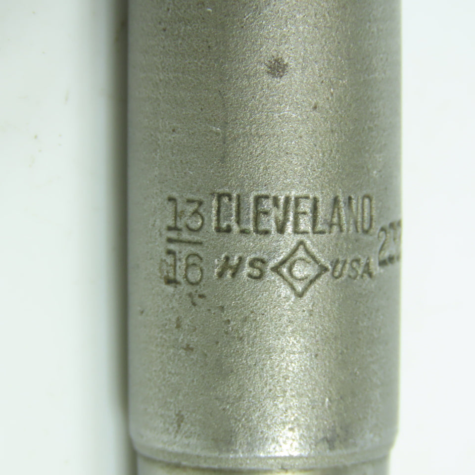 Cleveland 13/16" Chucking Reamer Spiral 8 Flute Morse Taper #2 Shank