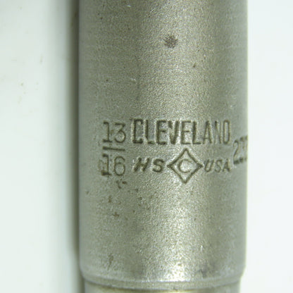 Cleveland 13/16" Chucking Reamer Spiral 8 Flute Morse Taper #2 Shank