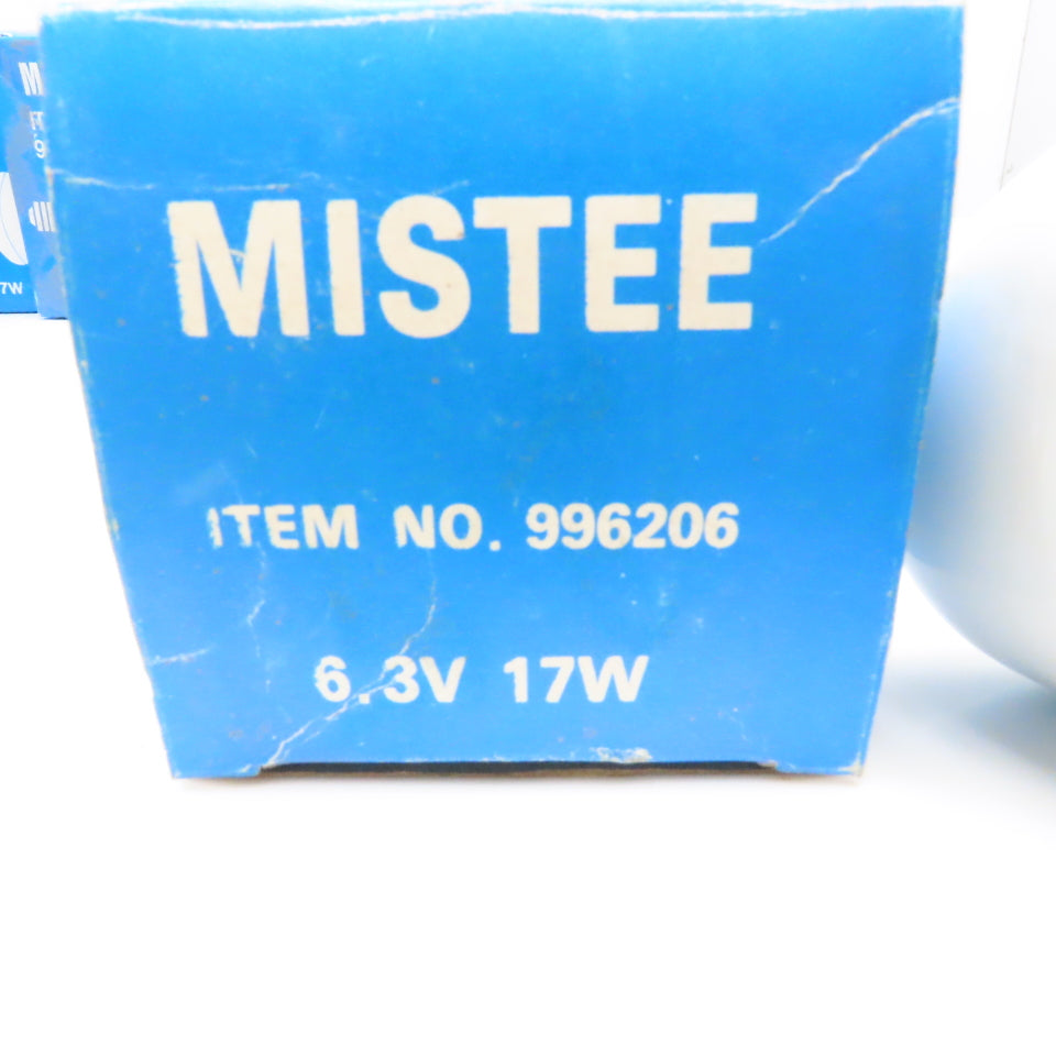 Mistee 996206 6.3V 17W R20 Industrial Sewing Machine Light Bulb Lot Of 8