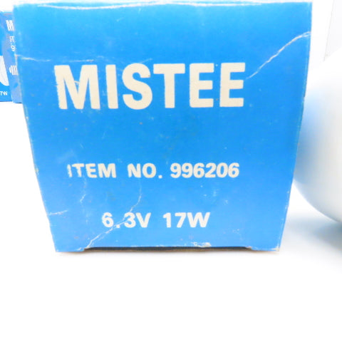 Mistee 996206 6.3V 17W R20 Industrial Sewing Machine Light Bulb Lot Of 8