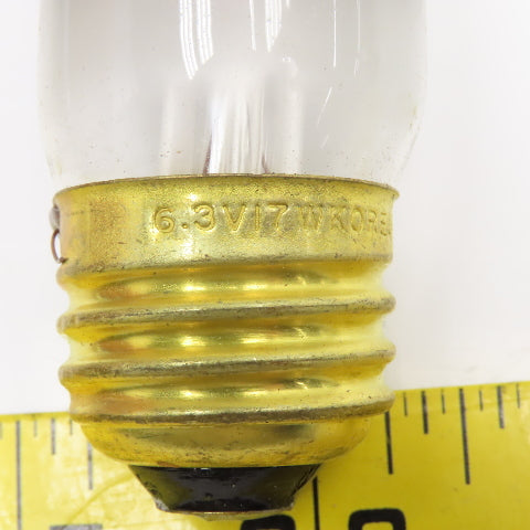 Mistee 996206 6.3V 17W R20 Industrial Sewing Machine Light Bulb Lot Of 8
