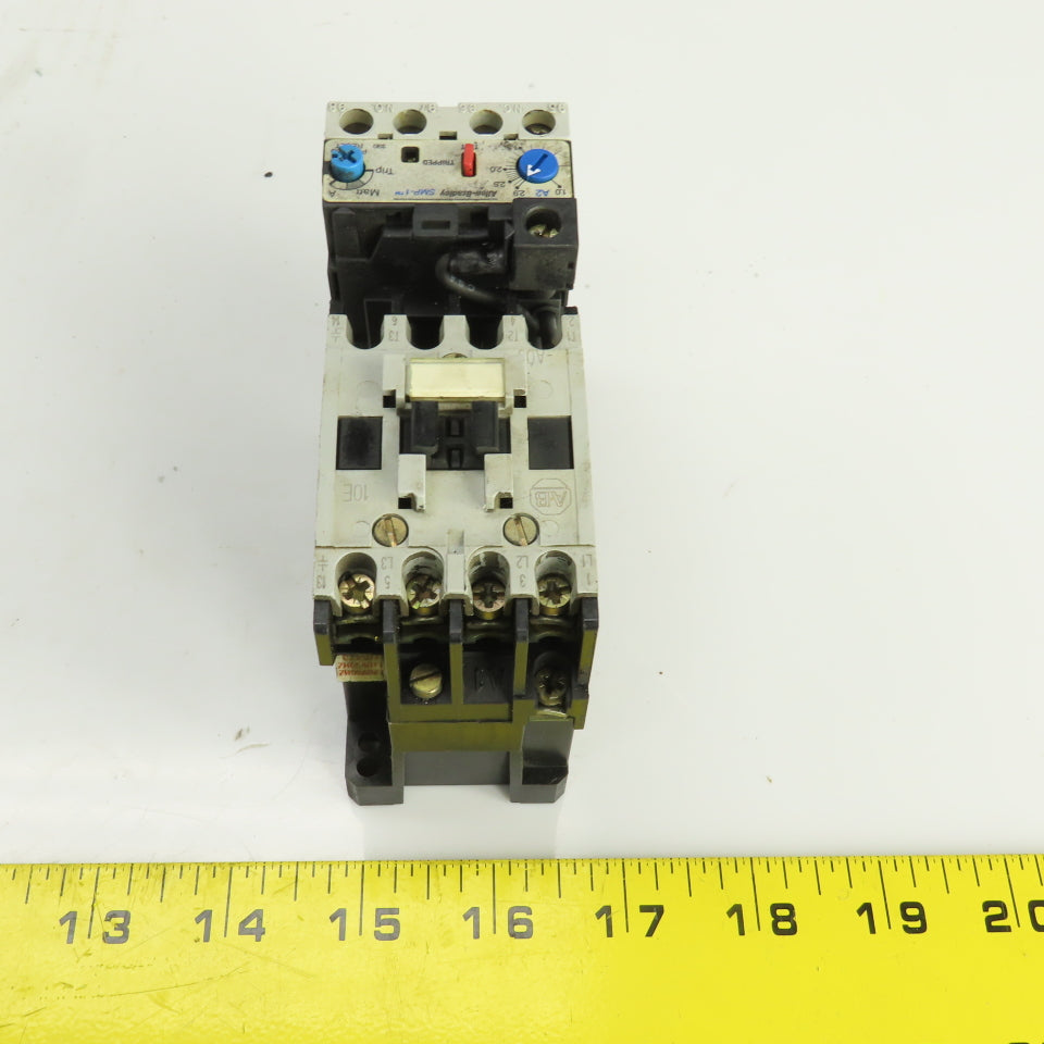Allen Bradley 100-A09NL3 600V Contactor 120V Coil W/193-A4D1 Overload Relay