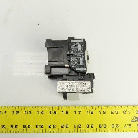 Allen Bradley 100-A09ND31 600V Contactor 120V Coil W/193-A4C1 Overload Relay