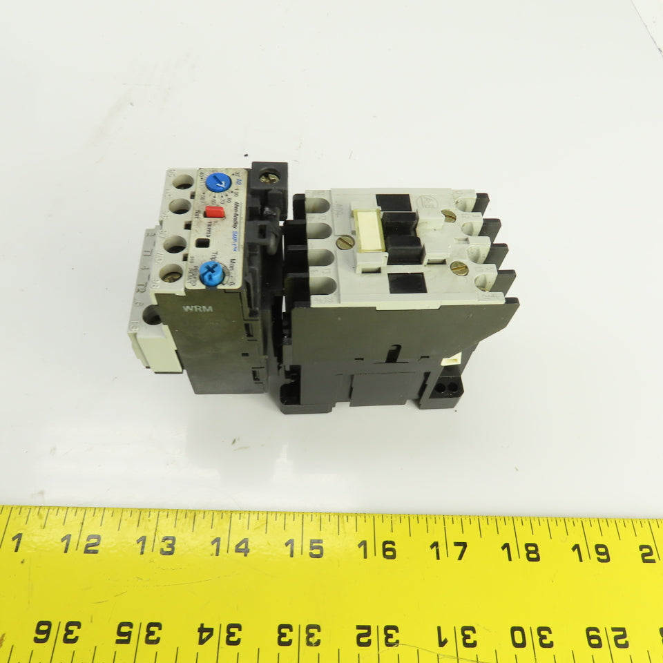 Allen Bradley 100-A09ND31 600V Contactor 120V Coil W/193-A4C1 Overload Relay