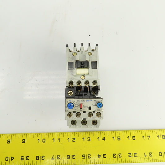 Allen Bradley 100-A09ND31 600V Contactor 120V Coil W/193-A4C1 Overload Relay