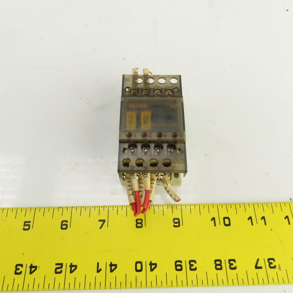 Samwon Act Input Output Relay Module I/O 24VDC Coil 250VAC
